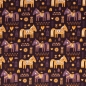 Preview: Jersey "Jody" Dala Pferd | Lila Orange